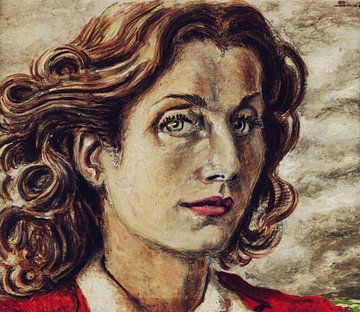Porträt von Palma Bucarelli, Alberto Savinio, 1945