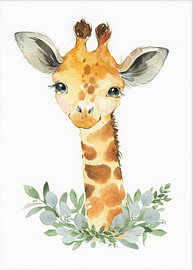 Nice Giraffe by Thomas burnet