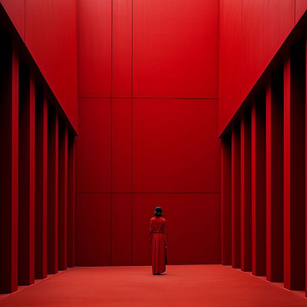 Rote Stille von Natasja Haandrikman