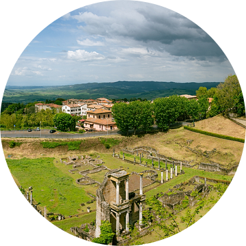 Romeins amfitheater in Volterra van Peter Baier