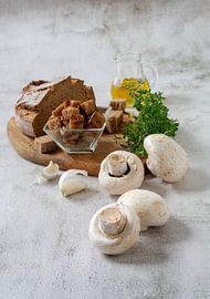 Still life with mushrooms mushrooms