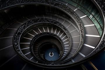 Vatican staircase by Rene Siebring