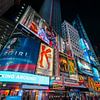 L'énergie néon à Times Square sur Lex van Doorn