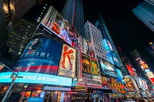 Neon-Energie am Times Square