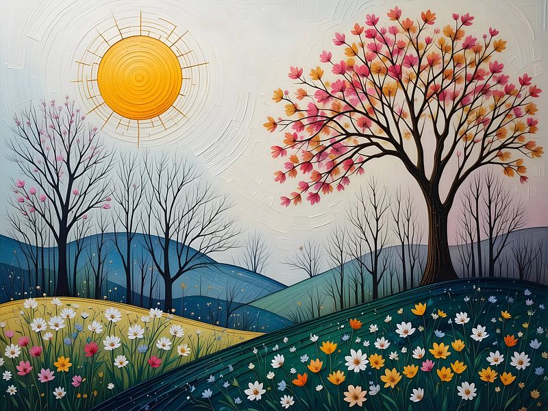Sunny spring day by HorizonArtistry