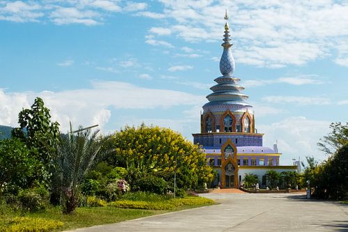 Boeddhistische tempel in Thailand I van Sonja Hogenboom