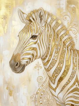 Golden gestreifter Ruhe von Retrotimes