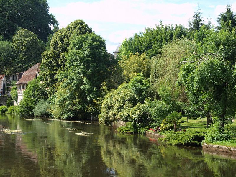Französische Stadt 2 zwischen Royan und Cognac von Annie Lausberg-Pater