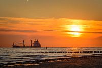 Sunset at the beach