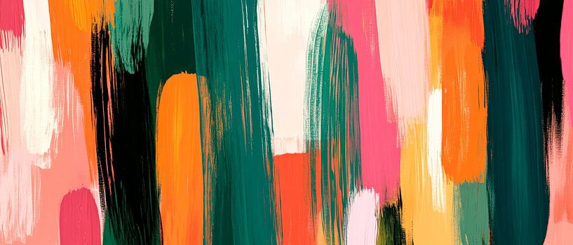 Kleurrijk abstract patroonontwerp van Poster Art Shop