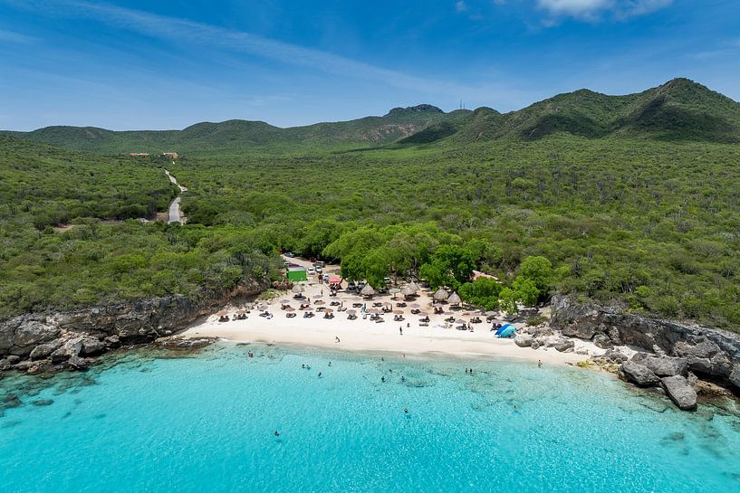 Curaçao - Prise de vue par drone de Kleine Knip par Keesnan Dogger Fotografie