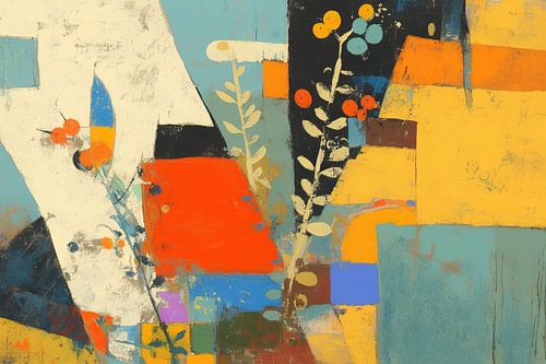 Floral Abstrakt | Bunte Formen