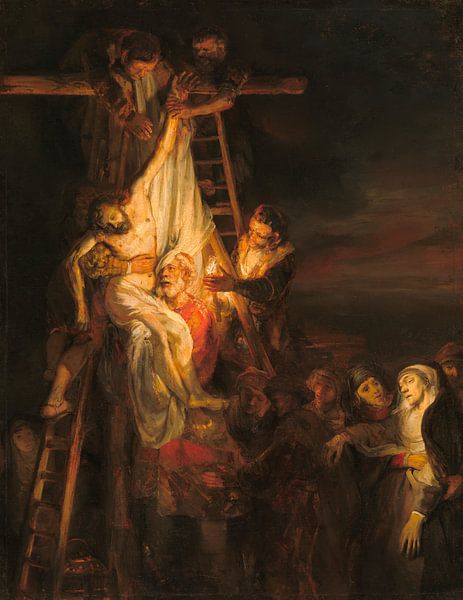 Der Abstieg vom Kreuz, Rembrandt Workshop von Rembrandt van Rijn