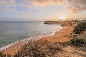 La côte de l'Algarve au Portugal