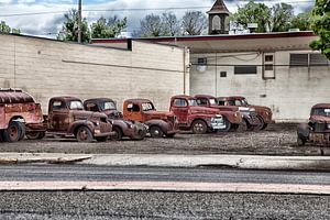 USA Oldtimer van Esther Hereijgers