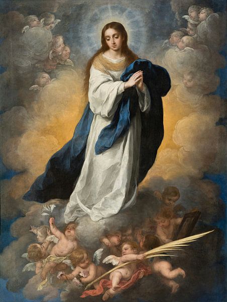 Immaculate Conception, Bartolomé Murillo by Masterful Masters