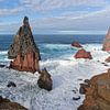 Formations rocheuses le long de l'océan Atlantique près de Ponta de São Lourenço, Madère sur Kristof Lauwers