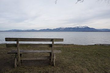 Rust aan de Chiemsee van Josef Rast Fotografie