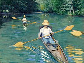 Ruderboote, Gustave Caillebotte