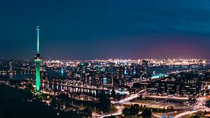 Vanaf de Euromast tot de Rotterdamse haven