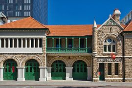 Frontansicht der historischen Feuerwache