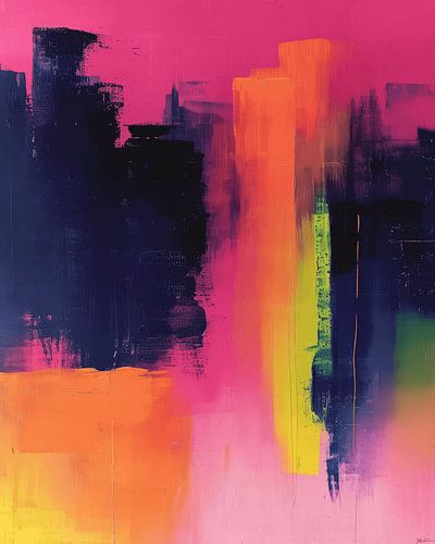 Farbenfroh, modern und abstrakt