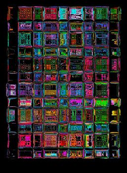 Setzkasten #2 schwarz