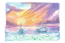 Croisière de lune de miel au coucher du soleil dans les Keys de Floride