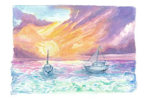 Flitterwochen-Sonnenuntergangssegeln auf den Florida Keys