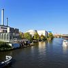 Cogeneration plant Berlin-Mitte - Berlin skyline on the Spree by Frank Herrmann