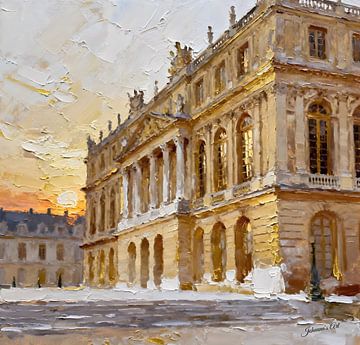 Der Palast von Versailles, Frankreich von Johannas Art Creations