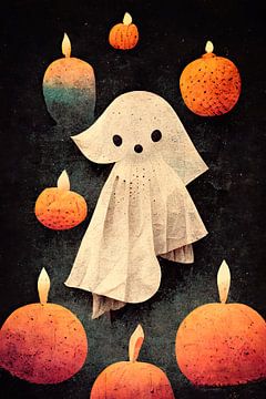 Little Ghost by treechild .