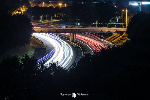 A35 motorway in Hengelo