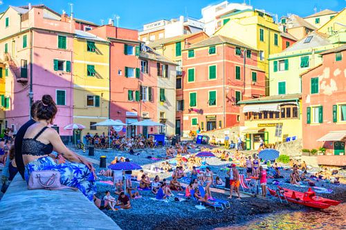 Leven in Kleur: Mensen en Architectuur van Boccadasse