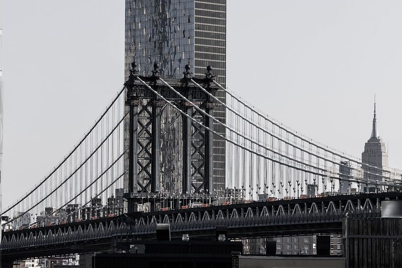 Manhattan Bridge by Anne van Doorn
