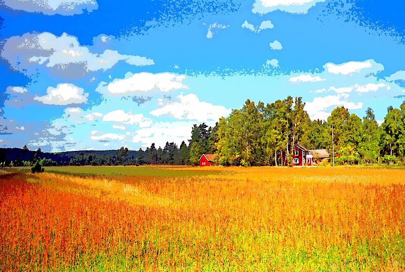 Sommer in Schweden von Leopold Brix