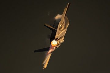 F-35 bij avondlicht van KC Photography