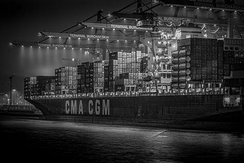 Hamburg Contaier-Hafen von Ingo Boelter