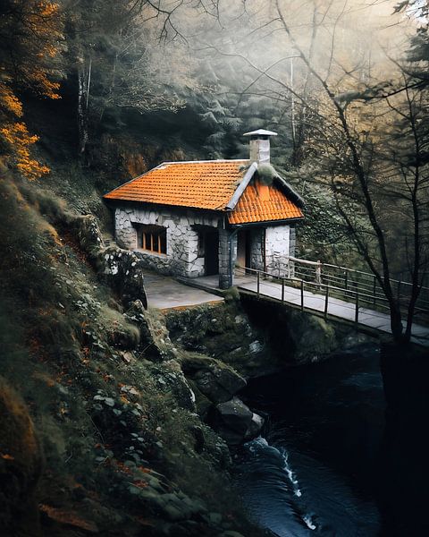 Autumn walk in the forest by fernlichtsicht