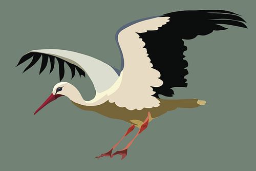 Ooievaar lijnen