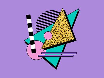 Memphis-Muster 1 / 80er Jahre Retro / 90er Jahre Vintage