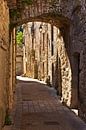 Vieille ruelle dans le sud de la France par Anja B. Schäfer Aperçu