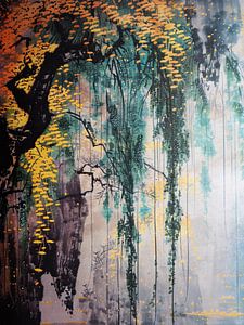 Mystik Natur Baum Kontrast Harmonie Tiefe Eleganz