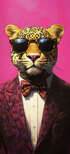 Leopard Sunglasses | Stylish Leopard with Sunglasses