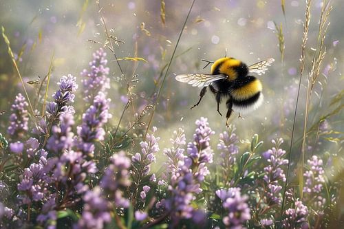 Zwischen Blumen und Licht