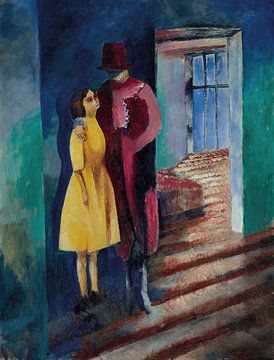 Moïse Kisling - De moeder en de dochter (1916) van Peter Balan