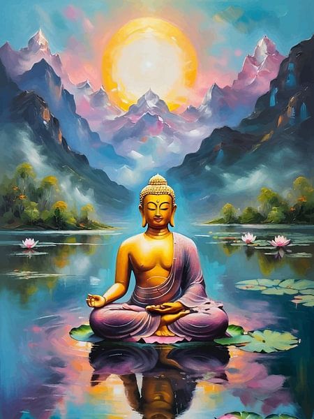 Bouddha / Boeddha par MIROKKU