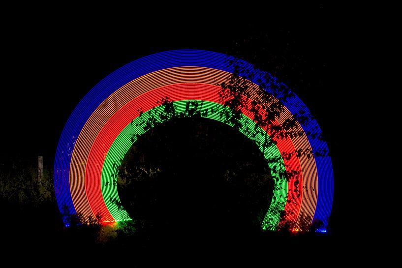 lightpainting by Nicole Wetzels