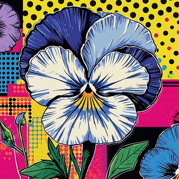Bold Bloom: Pop Art Edition van Arjen Roos