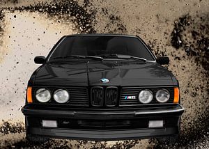 BMW M635 CSi E24 in black